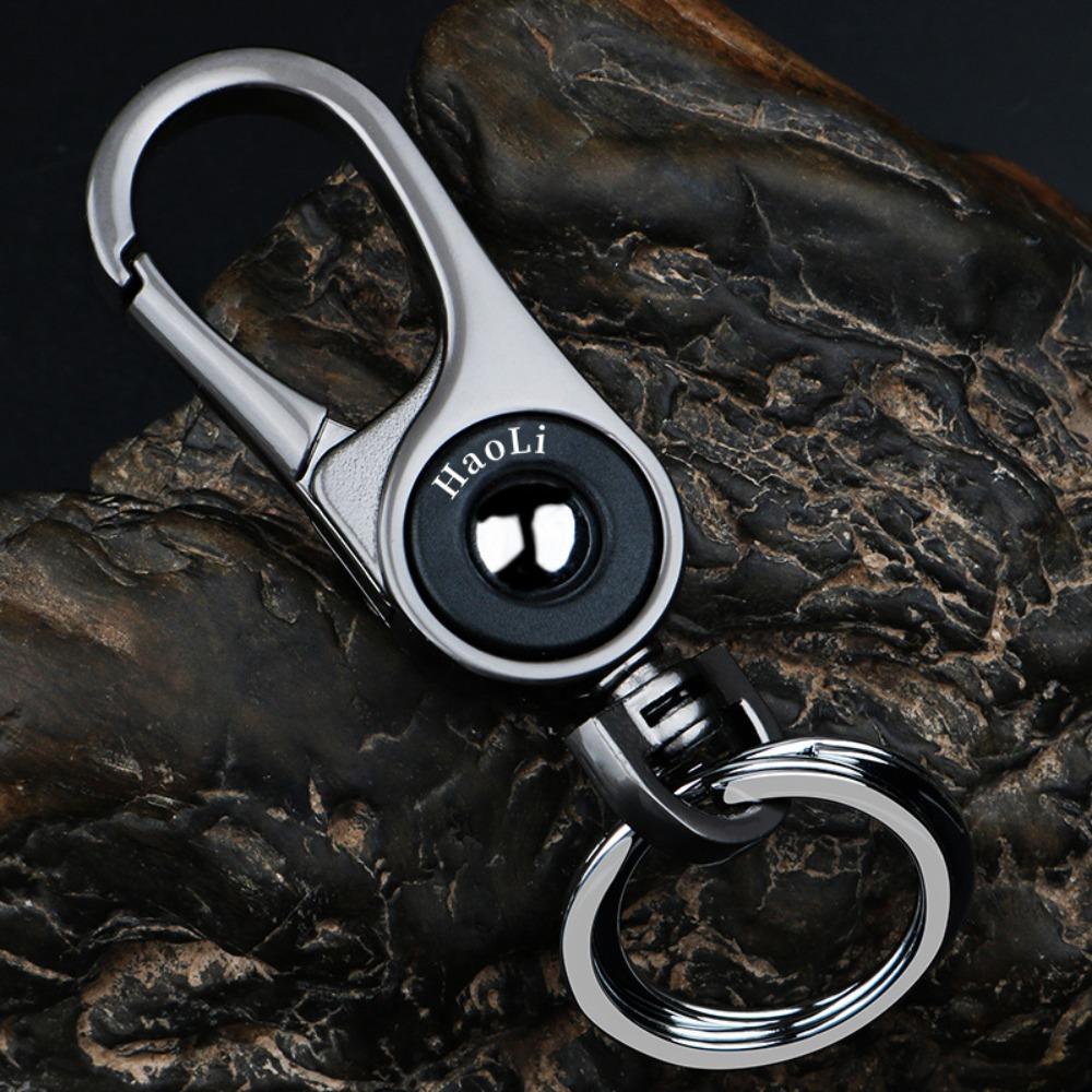 Polishing Titanium Car Keychain Zinc Zinc Zinc Alloy Titanium Keyring Key Pendant