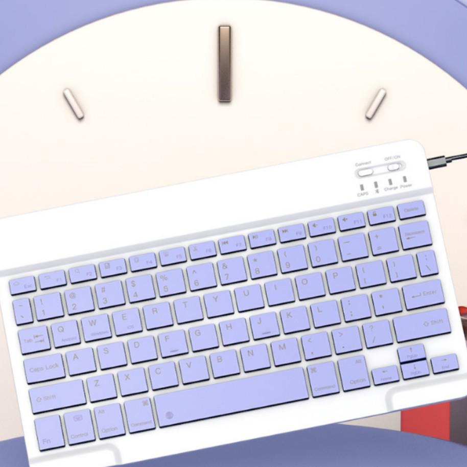 Универсальный беспроводной Bluetooth-набор: клавиатура и бесшумная мышь для iPad, телефона и планшета