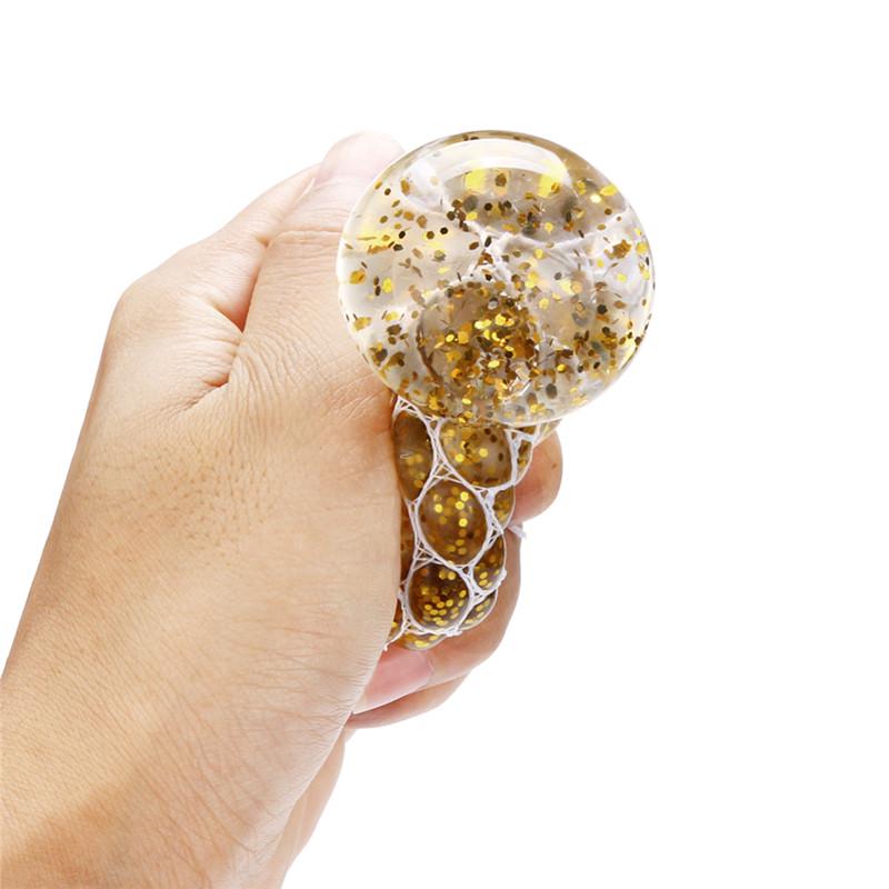 Одна вентиляционная декомпрессионная рука, сетчатый виноградный шарик, креативная игрушка для плохой декомпрессии