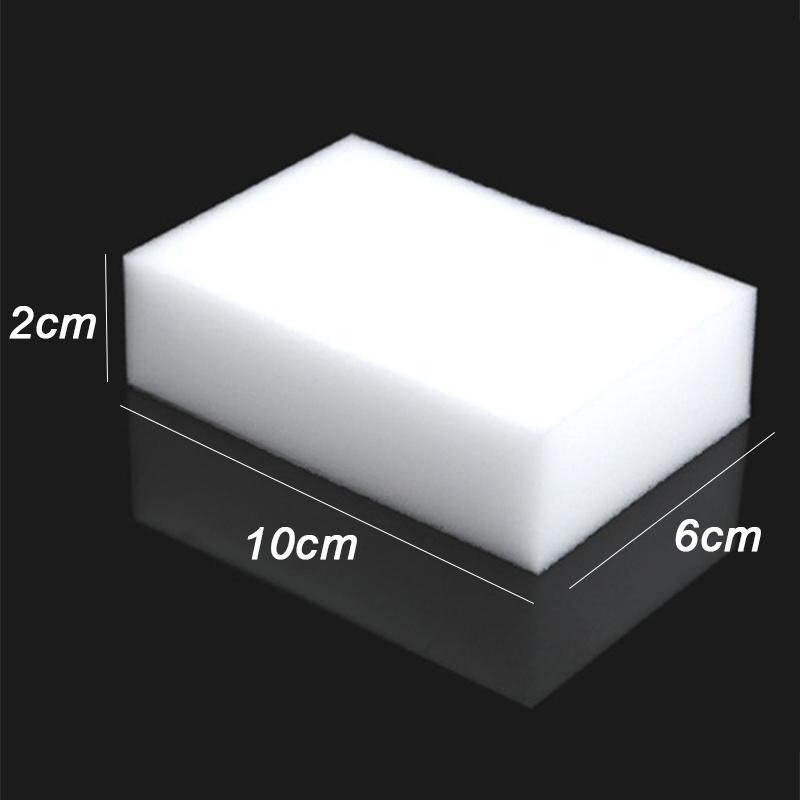 5/10/30/50/100 шт., меламиновая губка, волшебная губка, резиновая для меламиновой губки, чистящая губка, кухонные аксессуары для ванной комнаты, 100*60*20 мм