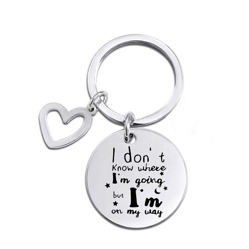 Stainless Steel School Graduate Keychain 2025 Graduation Season Pendant  Celebrate Gifts