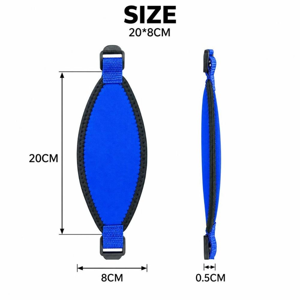 Anti-Slip Diving Mask Strap Quick-Dry Snorkel Mask Strap Cover Scuba Mask Strap Dive Accessories