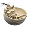 Dressing Table Tray Conch Storage Bowl, Desk Decorative Tray, Exquisite Greek Bowl Island Charm for Keys Jewelry Coins Coastal Decor