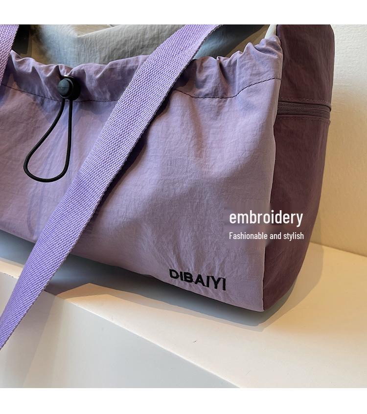 Женская легкая спортивная и дорожная сумка - Прочная, вместительная, с отделением для влажных/сухих вещей, идеально подходит для фитнеса и коротких поездок.