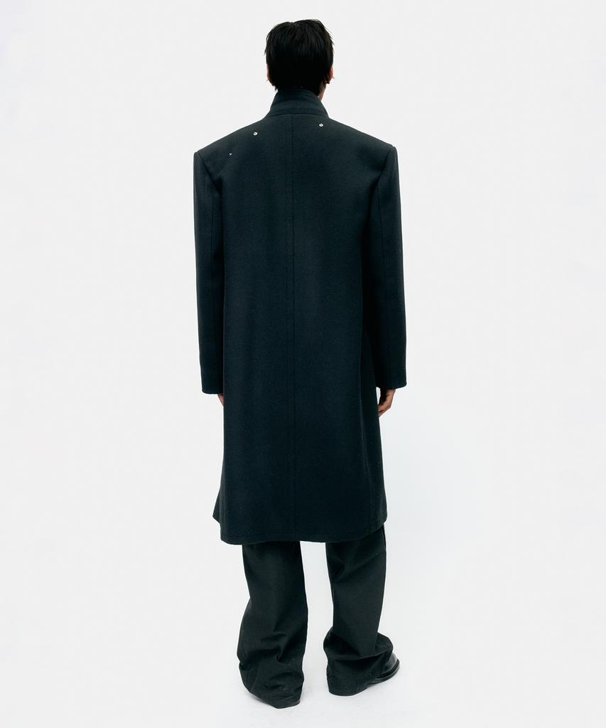 Adsb Andersson Bell Unisex James Wool Coat Awa731U(Black)