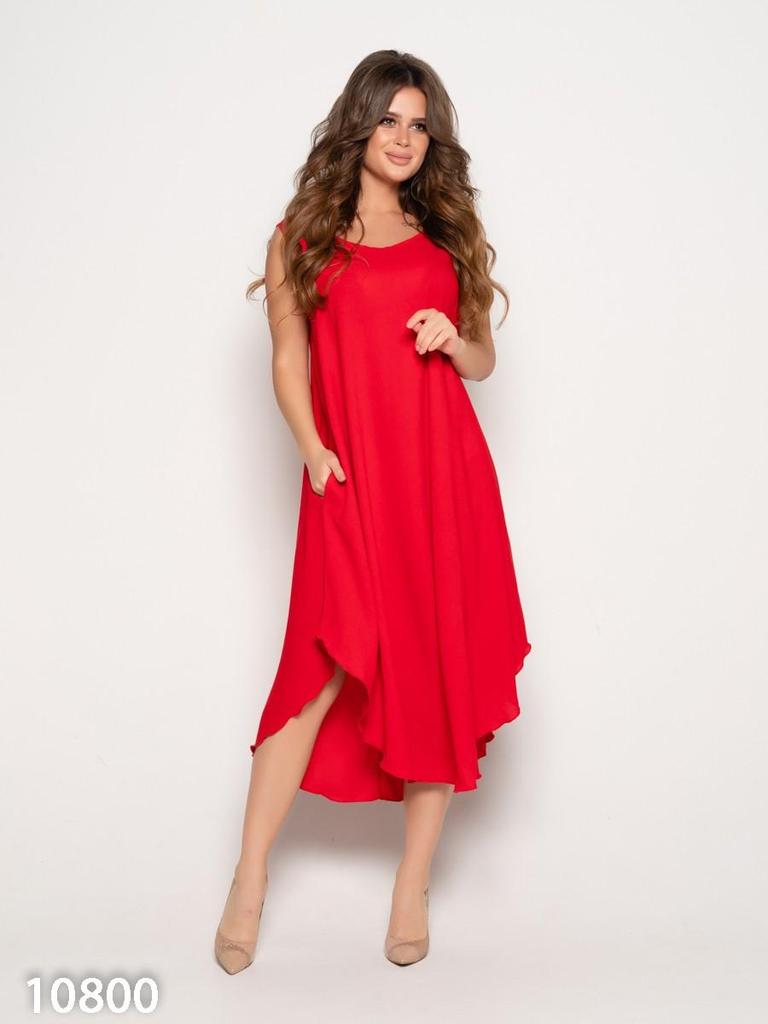 Расклешенный сарафан с карманами Issa Plus