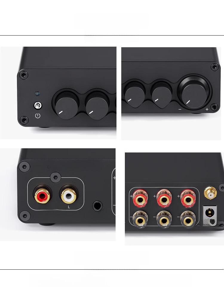 FosiAudio BT30DPRO Bluetooth 5.0 TPA3255 Высококачественный 2.1-канальный цифровой усилитель