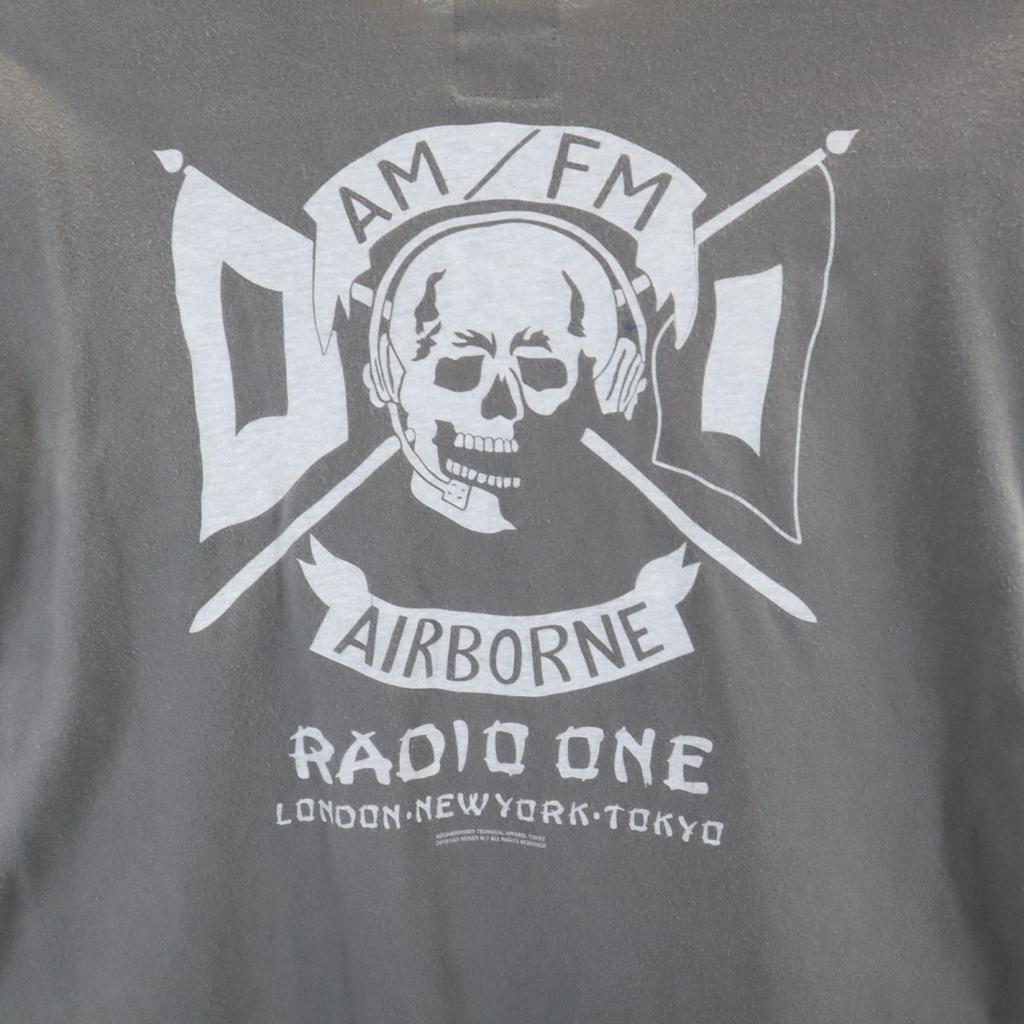 Neighborhood Сделано в Японии футболка с рукавом 7 минут 2 серый рон т мужская б/у