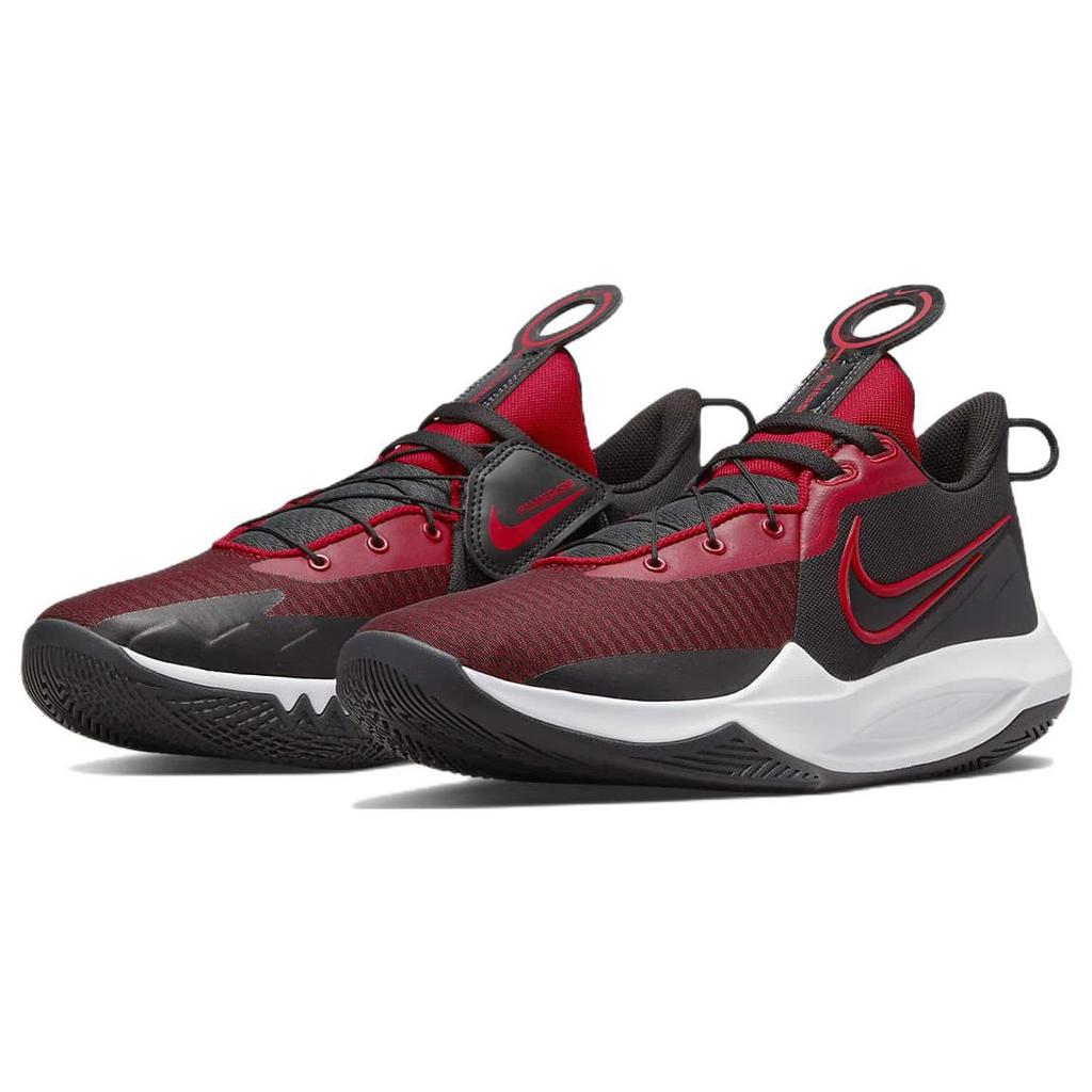 Nike Precision 6 FlyEase Bred Мужские кроссовки Черный Тренажерный красный Университетский красный DJ7552-002