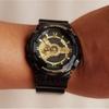 Номер модели CASIO Black Gold Series Gold Overseas модель Реимпортированный продукт G-SHOCK GA-110GB-1ADR (Японский GA-110GB-1AJF) × (Черный × Серия)