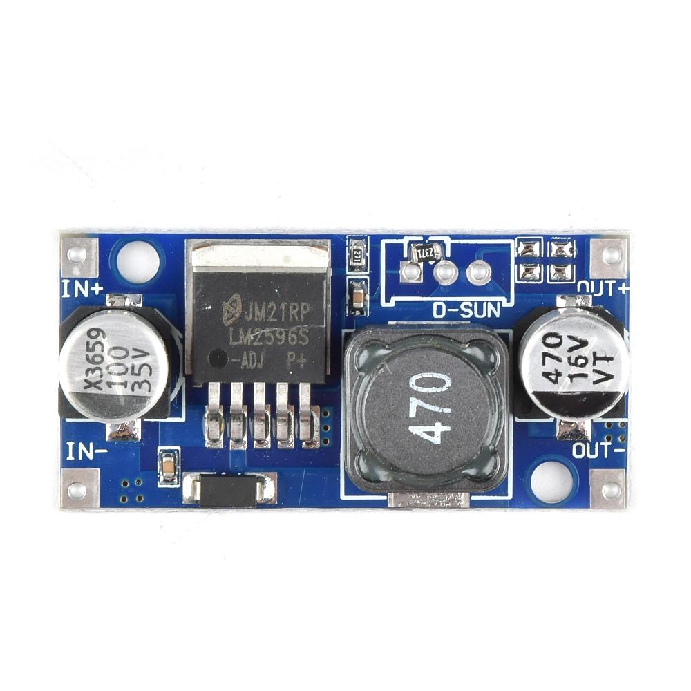 LM1196S DC-DC Step-down Power Module Regulator Board Buck Converter High Efficiency Voltage Regulator DIY Step-down Module