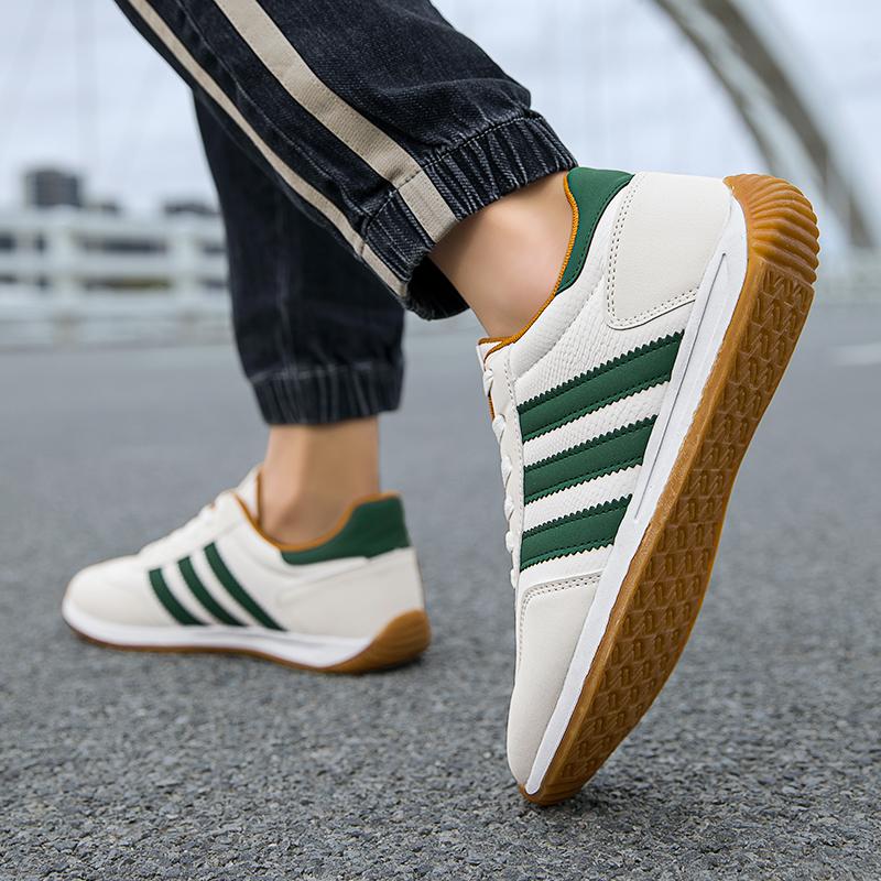 Мужские кроссовки из кожи, кроссовки для бега, повседневная спортивная обувь для активного отдыха