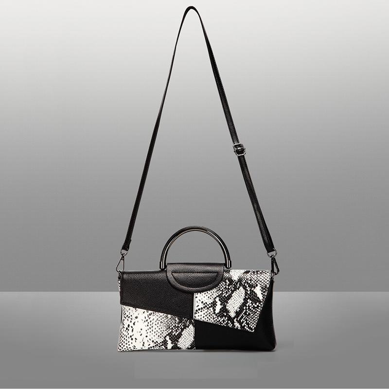 Yogodlns Женские сумки через плечо из искусственной кожи с крокодиловым узором в стиле ретро, ​​модные однотонные черные сумки-конверты через плечо
