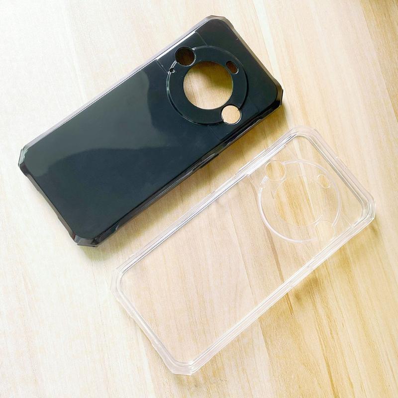 For Blackview BL9000 Pro Transparent Black TPU Phone Case for BV BL 9000 BL9000pro Silicone Soft Cover Protective Back Shell