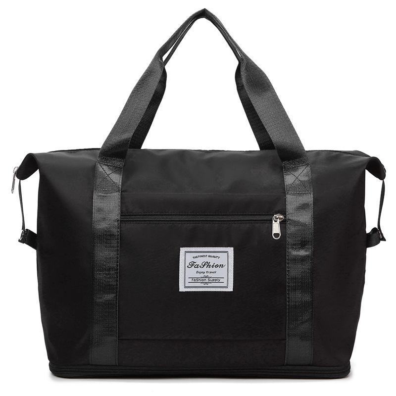 Женская деловая дорожная сумка: Портативный, вместительный чемодан с функцией разделения на сухое и влажное для одежды и спортивного снаряжения