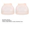 Yousheng 1 Pair Wig Hat Stretchy Invisible Breathable Sheer Natural Nude Ultra-thin Women Lace Front Wig Synthetic Hair Net Stocking