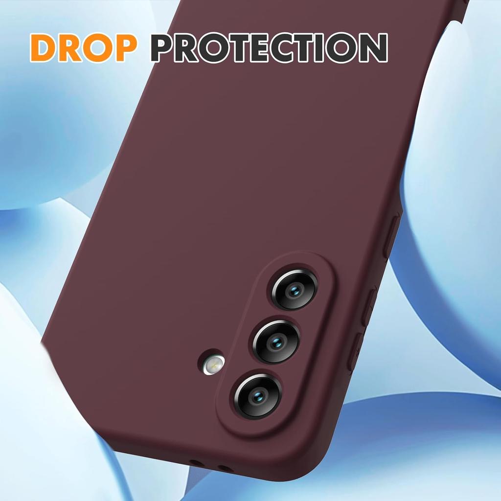 Для Samsung Galaxy A17 A37 A57 A56 A36 A55 A54 A53 A52 A34 A33 A35 A15 S20 S21 S22 S23 S24 S25 FE S26 Plus Ultra Чехол из жидкого силикона Силиконовый