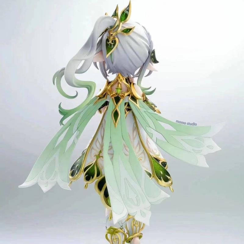 Naxida Figure Collectible Action Toy Model God Of Grass Lucky Anime Girl TwoDimensional Doll For Gaming Desktop Decoration