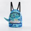 Детский рюкзак для плавания с регулируемым ремнем, большая вместительная водонепроницаемая разделительная сумка с мультяшным принтом для детей
