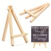 10 шт. Мини Регулируемые Деревянные Художественные Треноги для Демонстрации Холстов и Рисунков