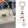 Unique Cherry Bag Pendant Butterfly Key Accessory Heart Key Pendant Key Holder Suitable for Fashion Lover Present