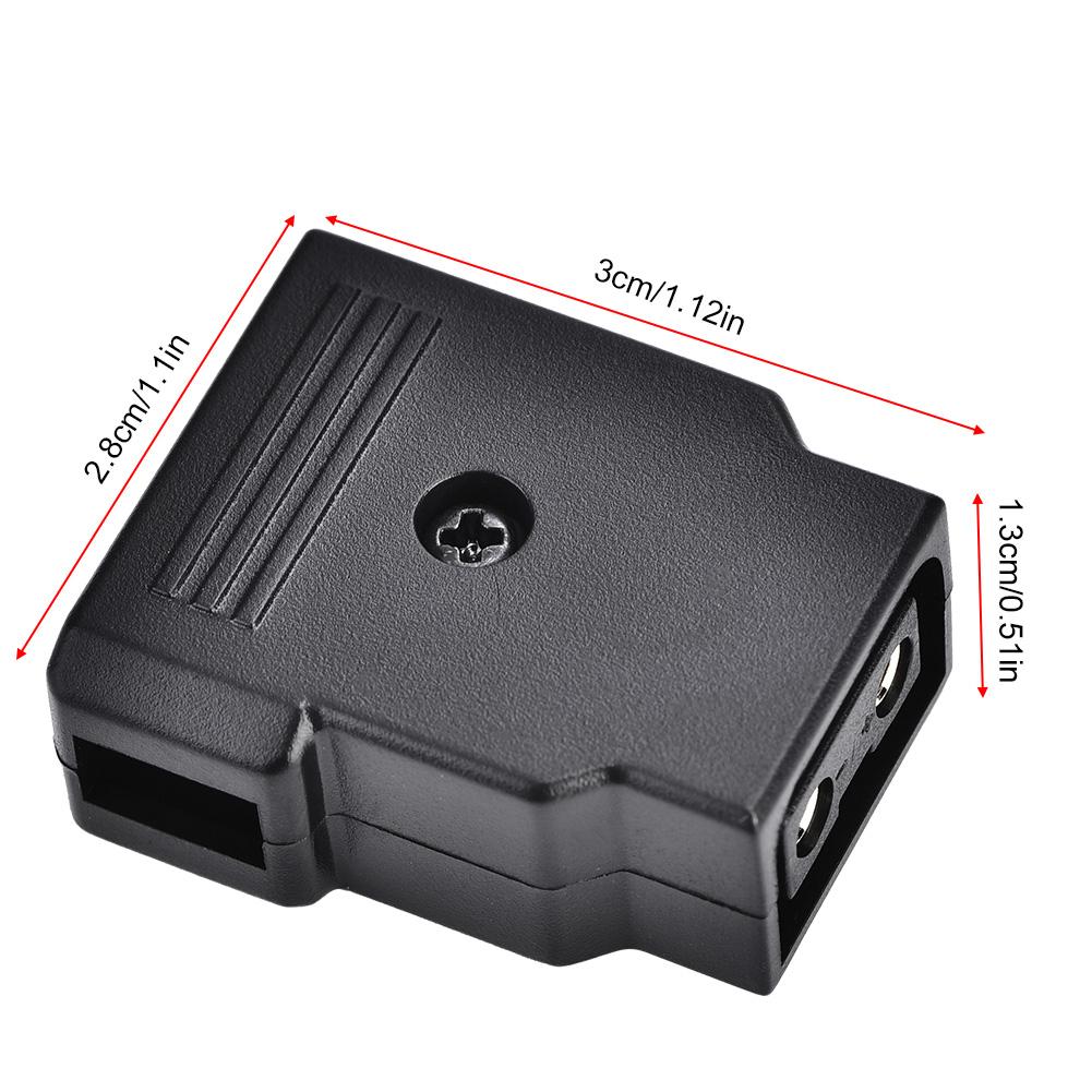 D Tap B Type Female Rewirable Socket Plug Accessory for Anton V Mount Camera Battery