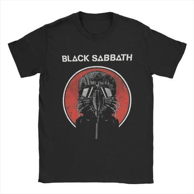 Черная футболка Cool Sabbaths для мужчин, футболка из 100% хлопка, круглый воротник, короткий рукав