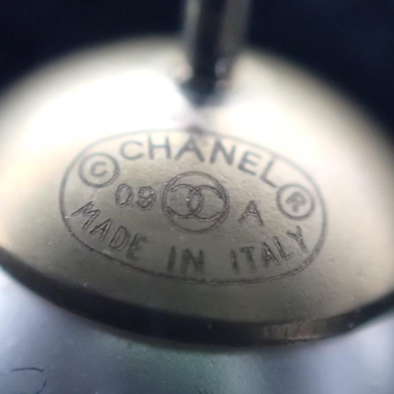 Chanel Проколотое золото/Имитация жемчуга Женские