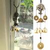 Realistic Metal Money Tree Bell Fortunate Fortune Tree Wind Chimes Bell  Courtyard