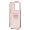 Karl Lagerfeld Iml Choupette Head & Monogram Case For Iphone 15 Pro Max - Pink