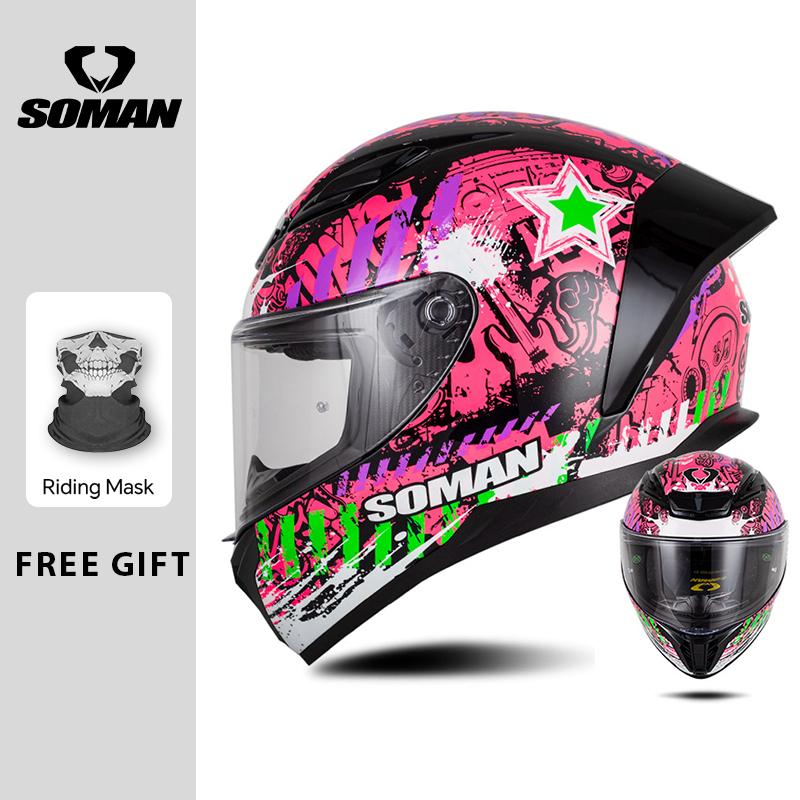 Мужской Женский Шлем-маска Cascos Para Motos Одобрено DOT Мотоциклетные шлемы Ретро Винтажный Шлем-маска