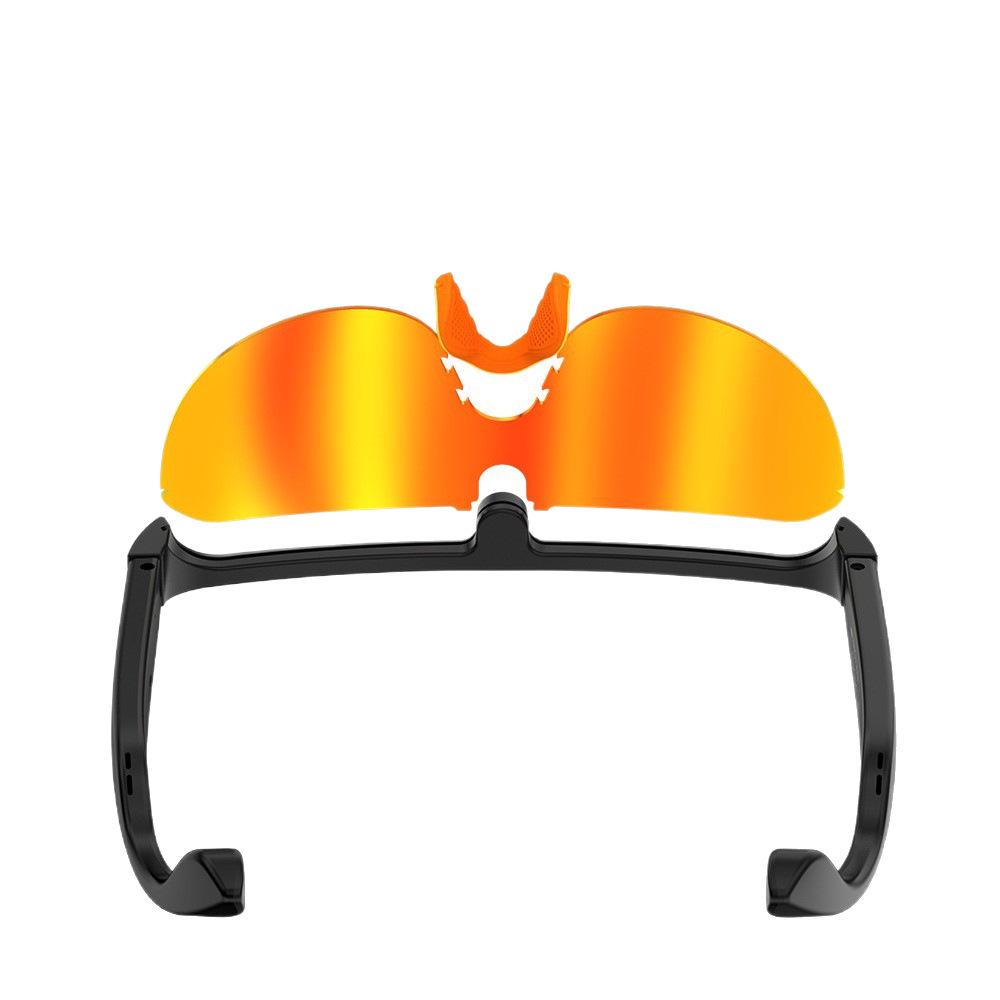 G5 Smart Bluetooth Cycling Glasses with AI Voice Assistant, Photo & Video Capture, Anti-Blue Light.