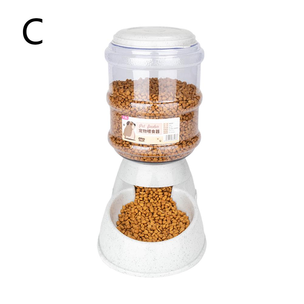 Большая емкость 3,8 л автоматическая кормушка для домашних животных для кошек собак диспенсер для воды ведро для хранения еды миска для кошек
