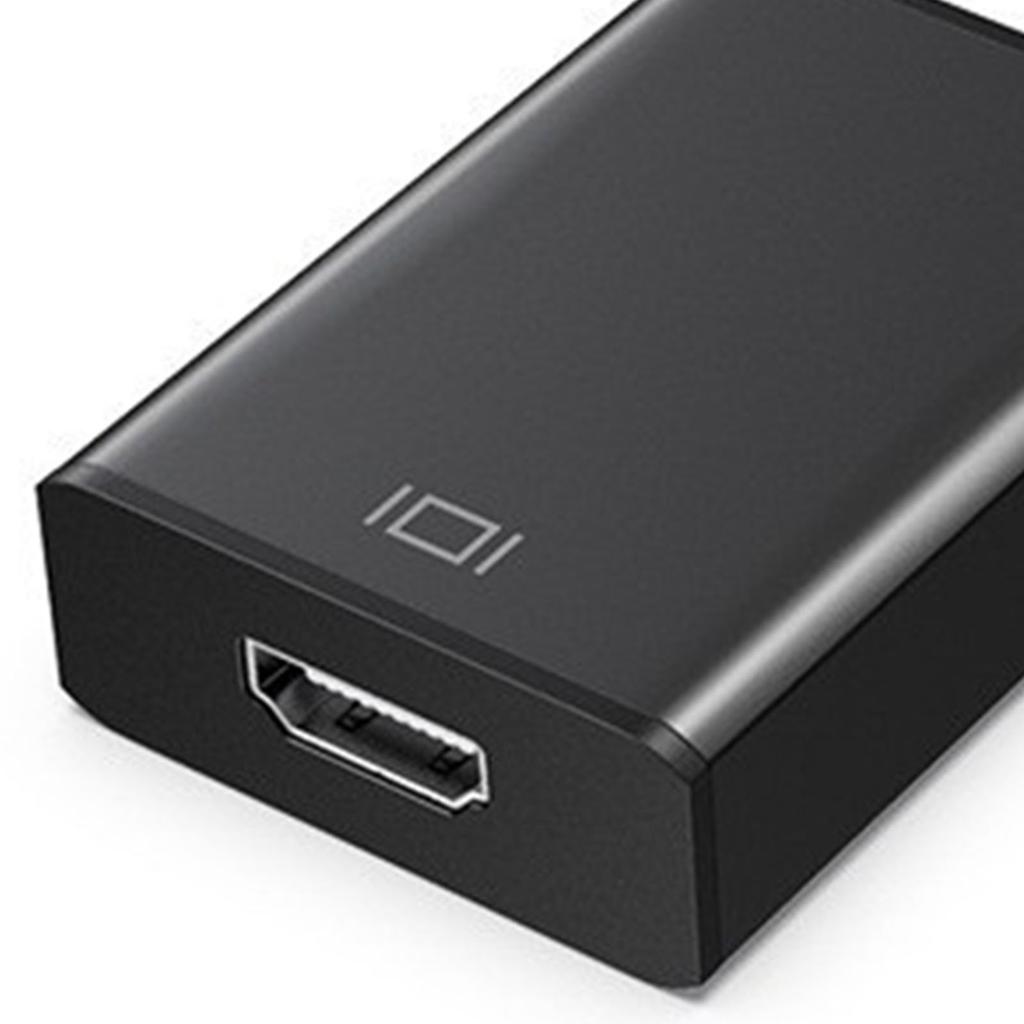 Адаптер USB3.0 к HD мультимедийному интерфейсу 5 Гбит/с Разрешение 1920x1080 HD Компьютерный адаптер для ПК Мониторов Черный