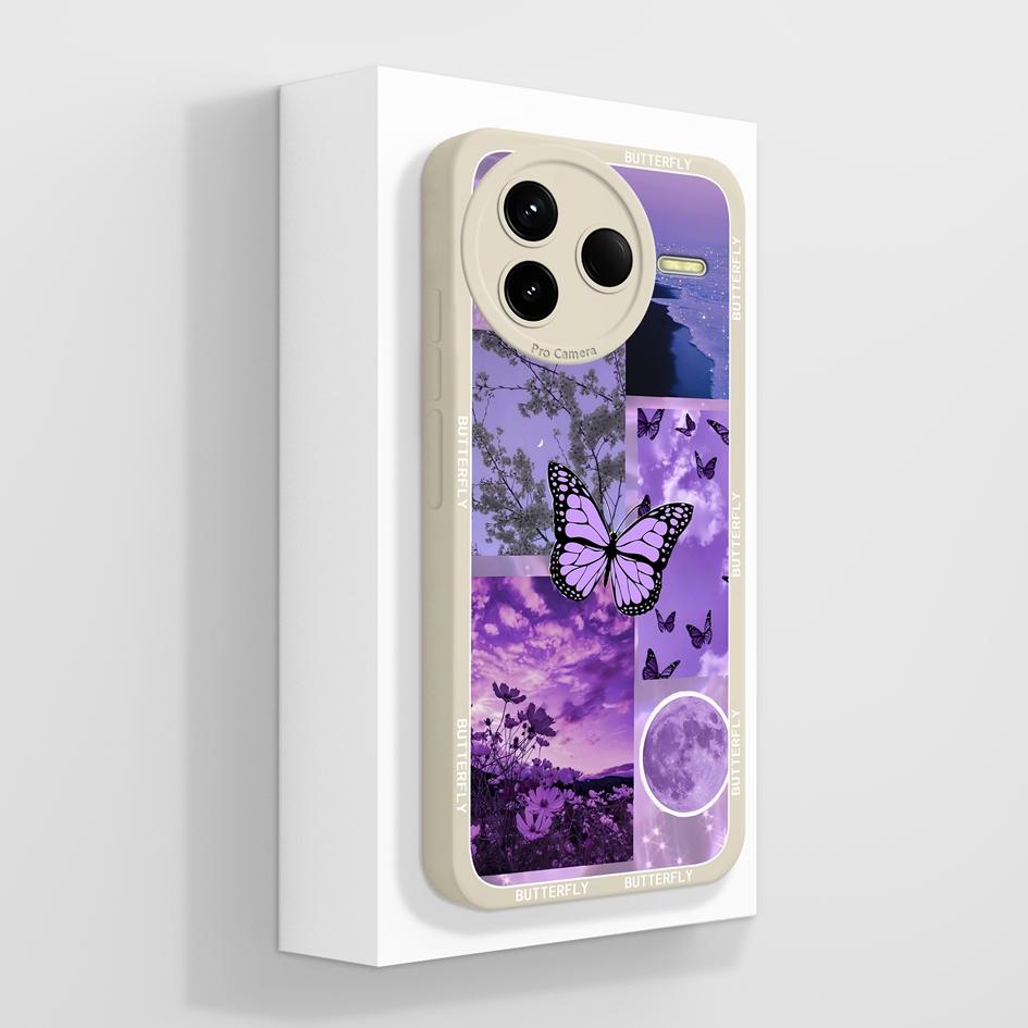 Для Redmi K80 K30 K30i K30S K40 K40S K50 K60 K60E K70 K70E Pro Gaming Ultra Turbo 3 4 Чехол Pretty Flower Мягкий силиконовый противоударный чехол для Redmi Capa