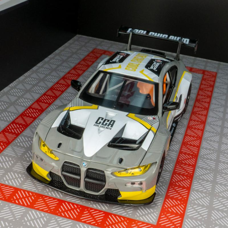 1:24 M4 GT3 Сплав Спортивный Автомобиль Модель Литье под Давлением Металл Игрушечная Машинка Транспортные Средства Модель Симуляция Звук И Свет Коллекция Детский Подарок