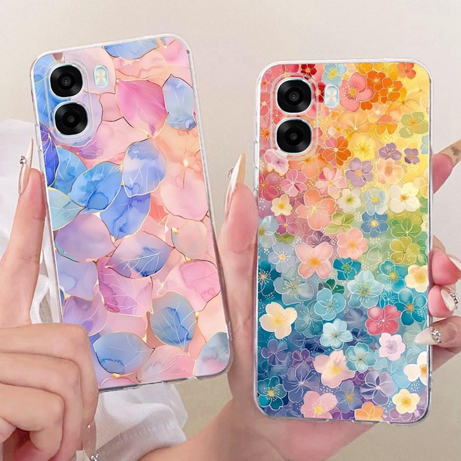 Милый чехол для телефона с принтом для Oppo A6 4G 5G A6x A6T Pro 4G Мягкие силиконовые TPU чехлы для Oppo A6x A6 A6T Pro 4G Чехлы-бамперы