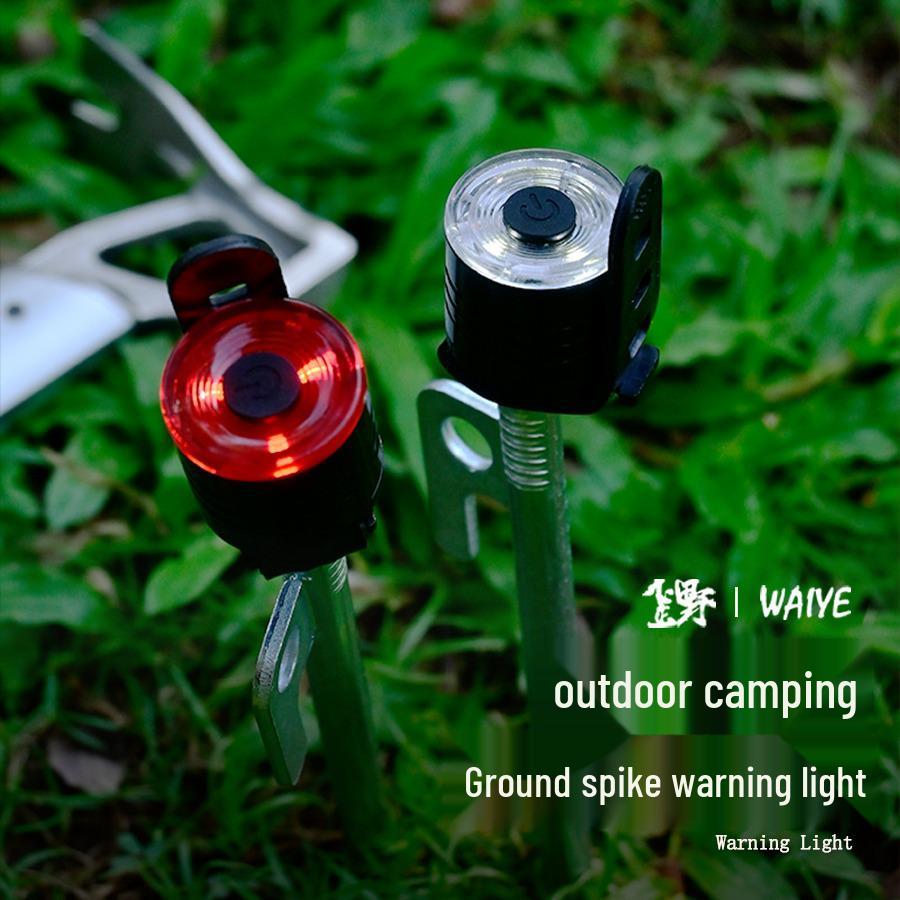 Светодиодный задний фонарь для велосипеда и шлема - для кемпинга на открытом воздухе, ночной езды и предупредительный фонарь для горного велосипеда, конструкция из алюминиевого сплава