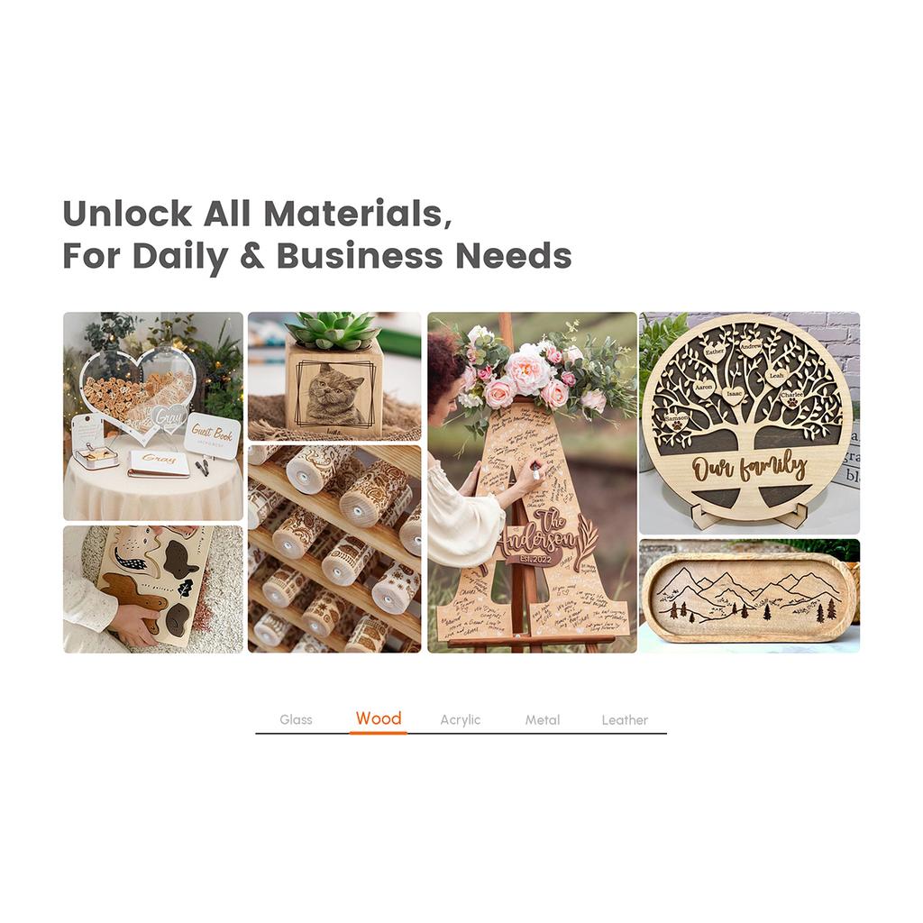 ALgolaser DIY KIT MK2 Laser Engraver 10W Laser Power Fast To Engrave 12000mmmin Laser Cutting