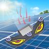 Vibration Lights on Car Warning Light Wireless Solar Car Atmosphere Light Cool EYE Ambient Lights