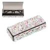 Portable Rhinestone-inlay Glasses Case Shiny Eyewears Storage Box Sunglasses Protective Case  Work