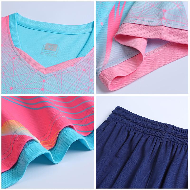 Football Training Suit Summer Children's Sports Football Suit Set Men's Adult Outdoor Games T-Shirt Women's Quick Drying