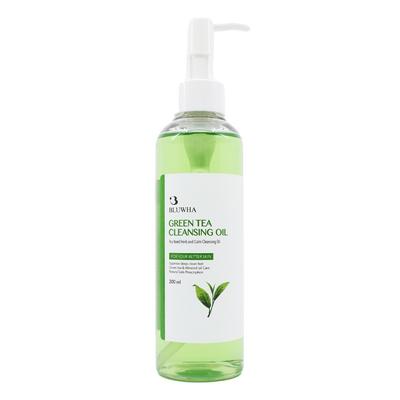 Очищающее масло Blue Flower Green Tea 200 мл, Очищающее масло Green Tea 200 мл, 1 шт.