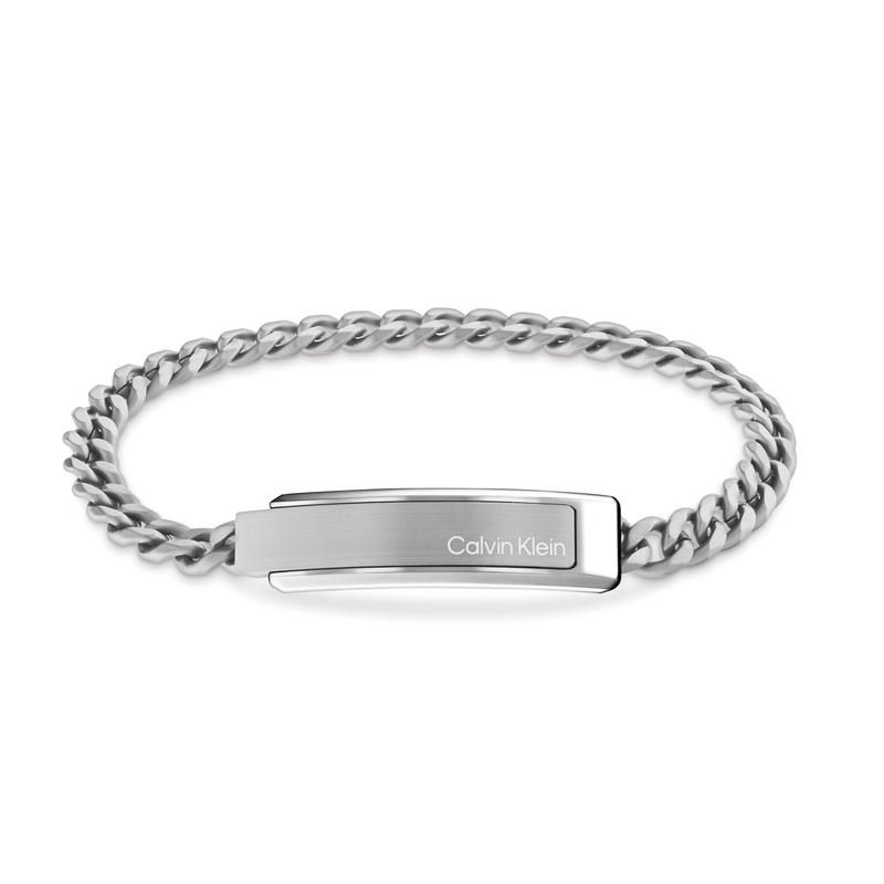 Calvin Klein CK Industrial Metal Series Лимитированный браслет из нержавеющей стали Мужской 2758039 35000048-стальной цвет
