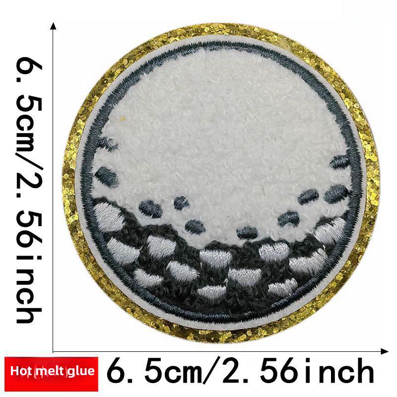 Вышитая нашивка из синели Jianxing Sports для футбола, баскетбола, регби и бейсбола