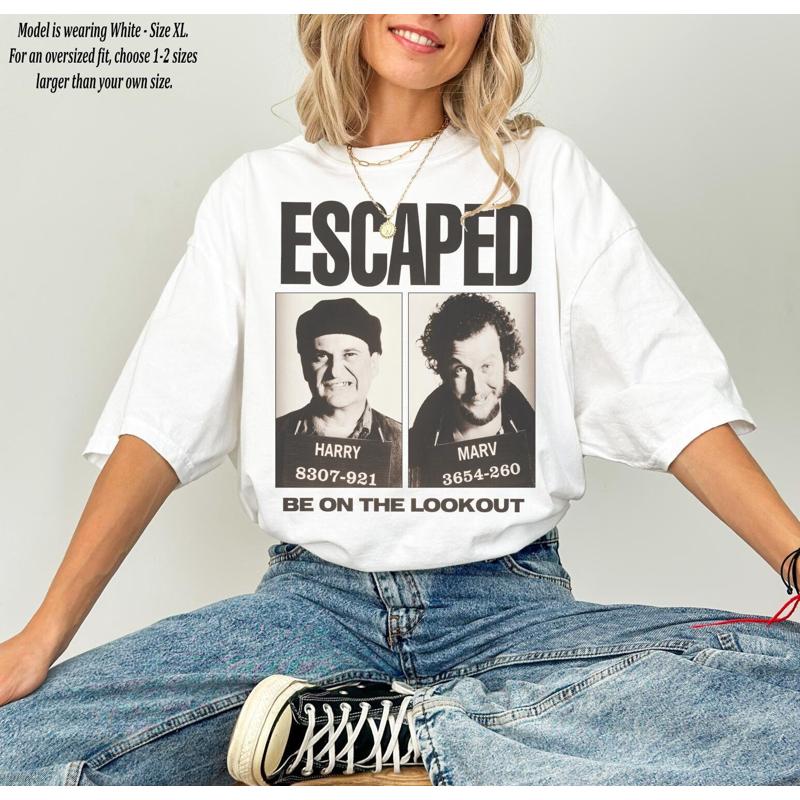 Funny Wet Bandits T Shirt Home Alone Sweat Christmas Movie Kevin Mccallister