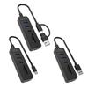 USB-адаптер USB 3.0 USB 2.0 Type-C и слоты для карт, 5 портов, быстрая передача данных для ПК, планшетов, смартфона