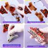DIY UV Crystal Epoxy Hairpin Grasping Clip Silicone Mold Claw Clip Mould Hair Clamps
