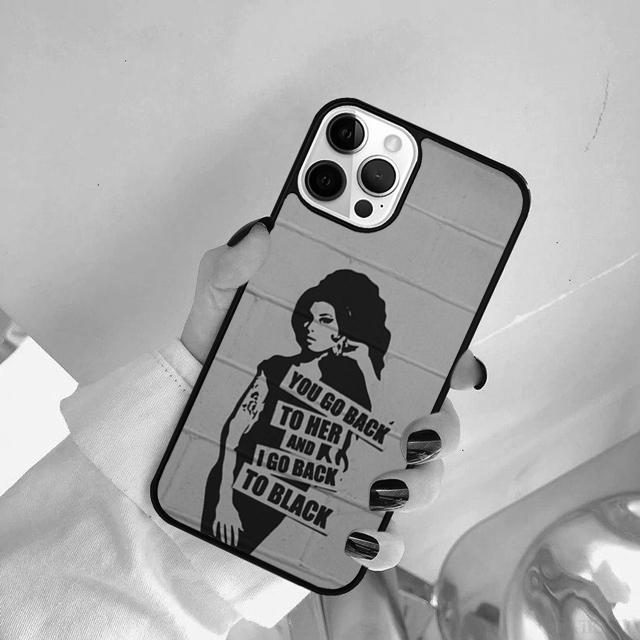 Чехол для телефона Amy Winehouse Для iPhone 17 Air 16 15 14 SE 2020 11 12 13 Pro MAX Plus Coque
