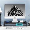 Llano Adjustable Monitor Riser Stand with Storage Drawer
